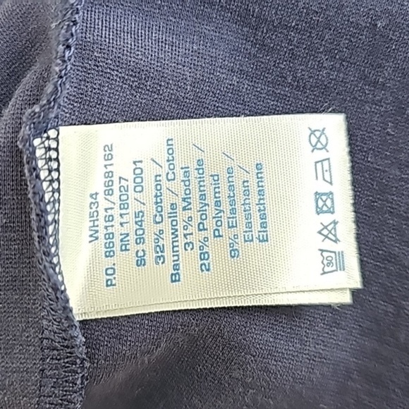 Boden Colette Peter Pan Collar Mod Dress in Navy Blue Size 6L - Picture 10 of 10